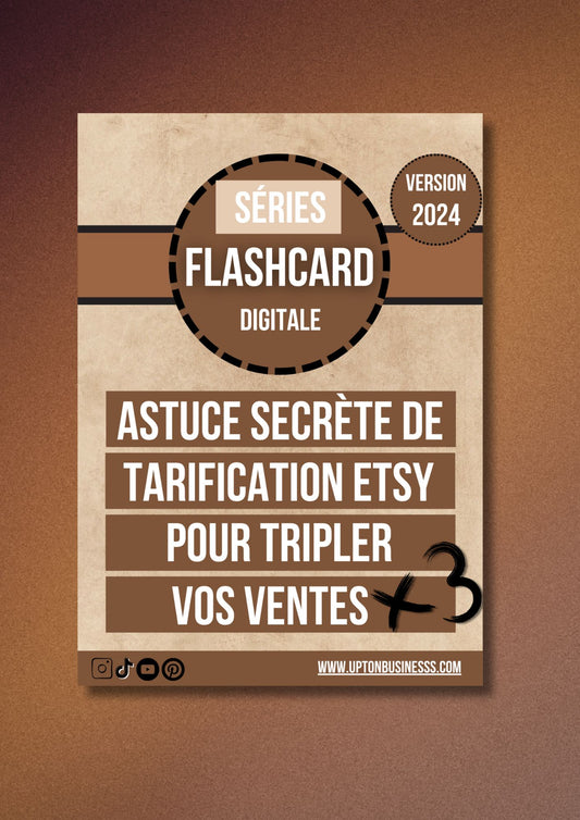 astuce secrète de tarification etsy pour tripler vos ventes